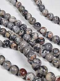Snoer Picasso jaspis 8 mm., Hobby en Vrije tijd, Kralen en Sieraden maken, Nieuw, Kraal, Ophalen of Verzenden