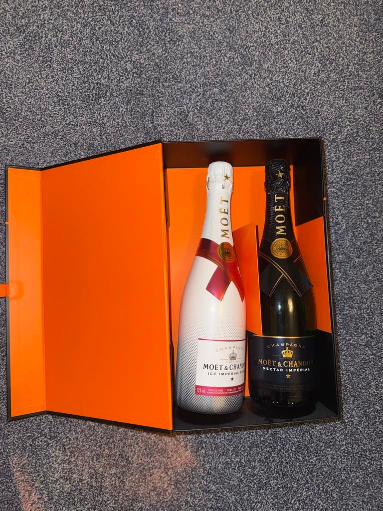 2x Moët & Chandon Champagne, Verzenden, Nieuw, Frankrijk, Champagne