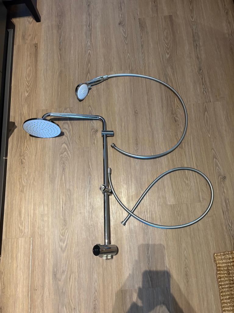 Grohe Regendouche Vitalio Start Douchesysteem Chroom, Doe-het-zelf en Verbouw, Sanitair, Ophalen, Gebruikt, Chroom, Douche