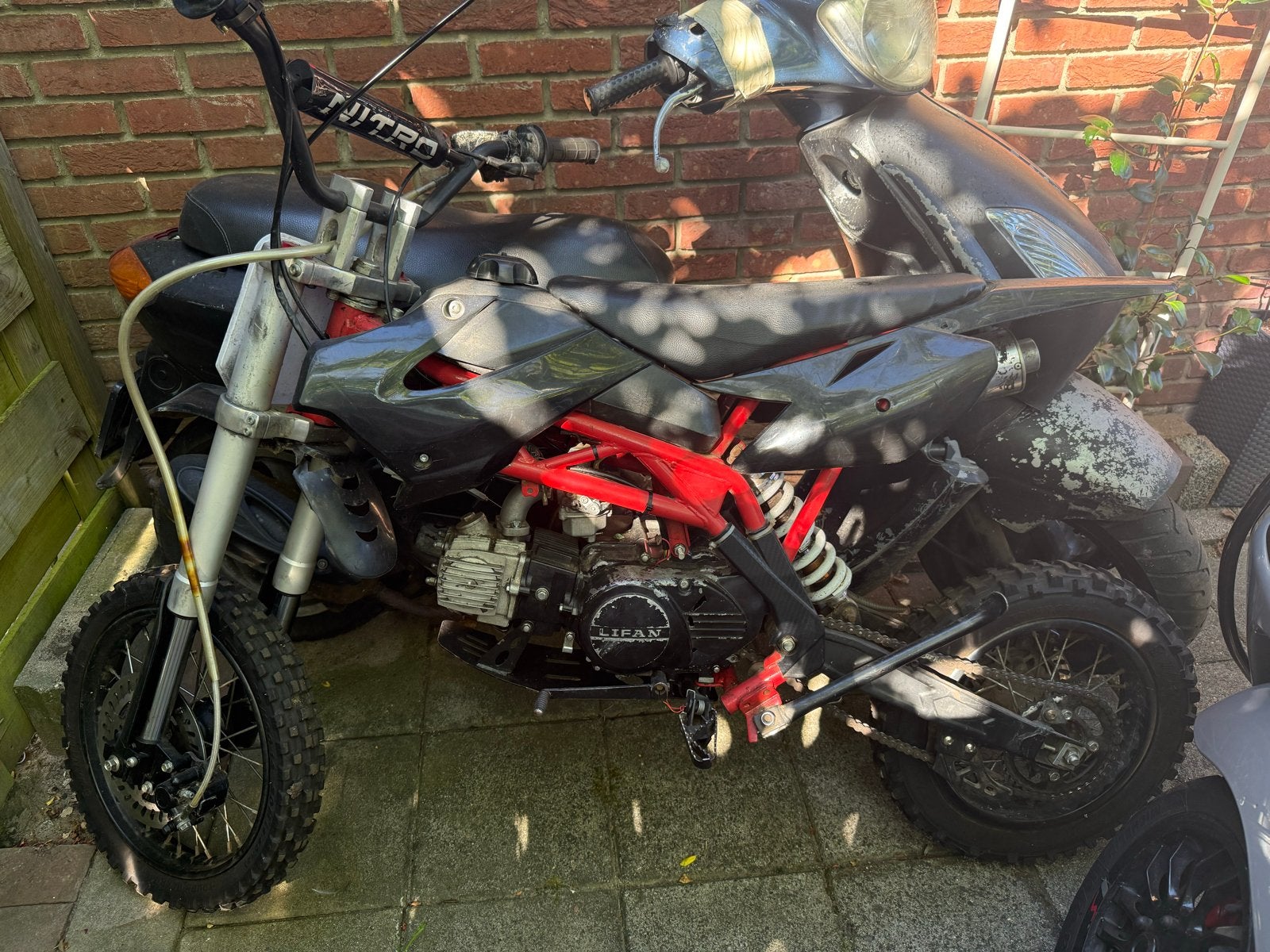 Lifan Pitbike - Gebruikt, Ophalen, Gebruikt, Schijfrem, Pitbike
