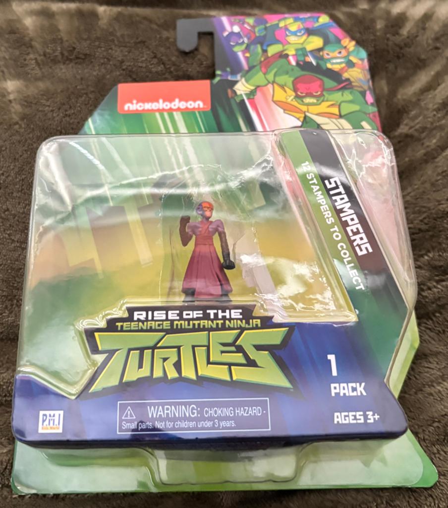 Rise of the TMNT stempel: Foot Lieutenant, Ophalen of Verzenden, Nieuw