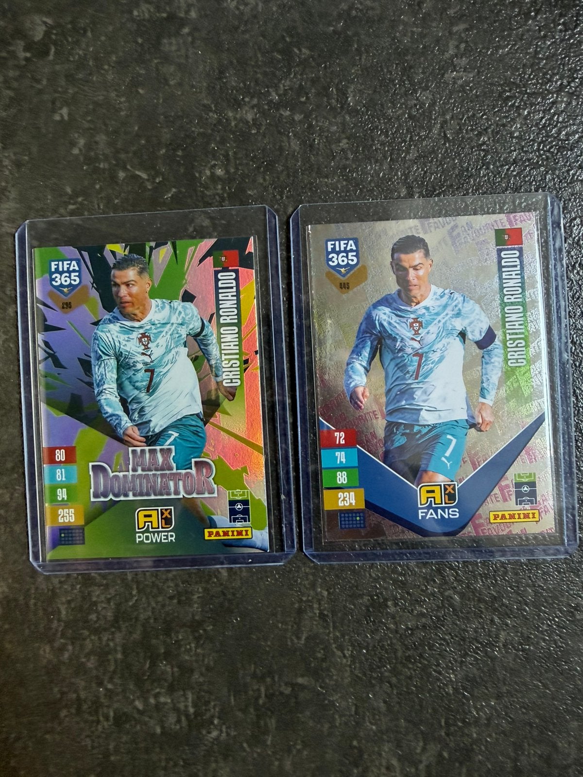 2x Cristiano Ronaldo fifa 365 2027 panini, Hobby en Vrije tijd, Stickers en Plaatjes, Ophalen of Verzenden, Nieuw, Plaatje