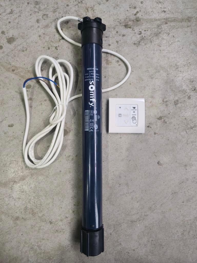 Somfy motor rs100, Ophalen, Wit, 200 cm of meer, 200 cm of meer
