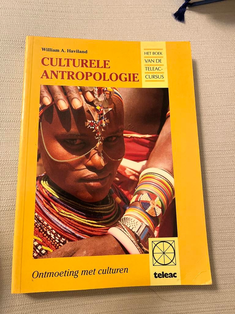 Culturele Antropologie - William A. Haviland (Teleac), Ophalen of Verzenden, Gamma, Gelezen, HBO