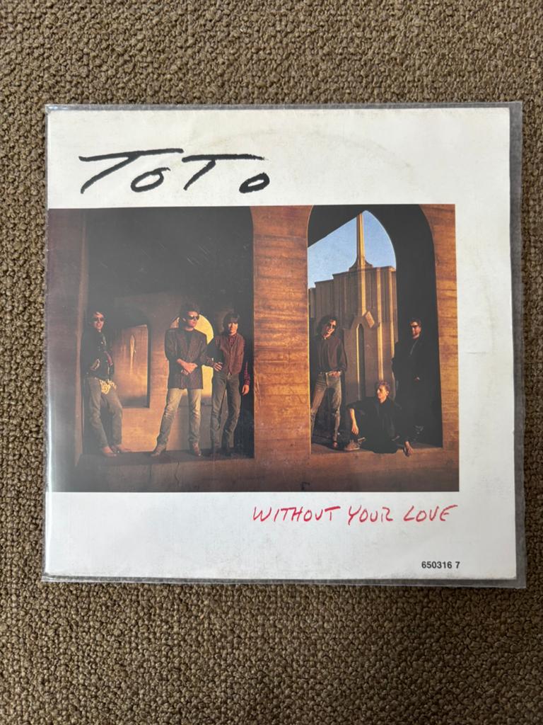 Toto - Without your Love, Ophalen of Verzenden, Zo goed als nieuw, 7 inch, Pop