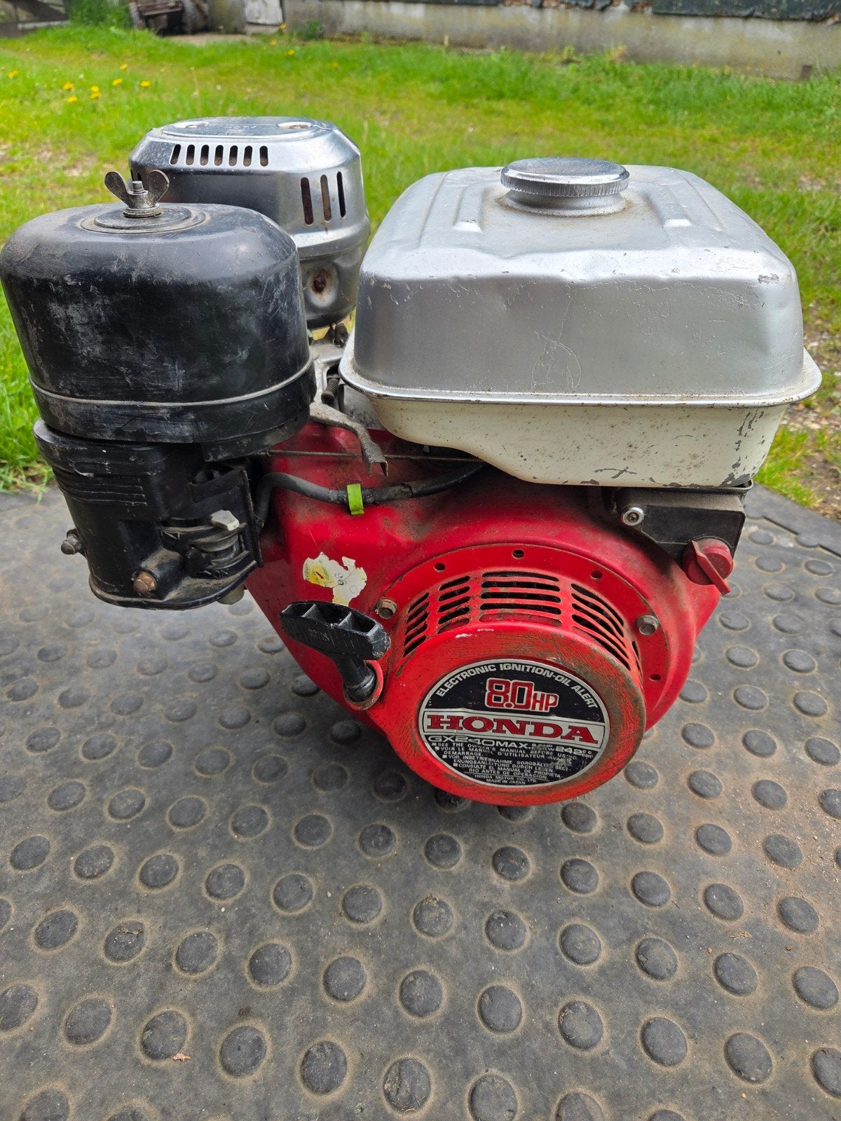 HONDA GX240 MOTORBLOK, Ophalen, Gebruikt, Benzinemotor, 1800 rpm of meer