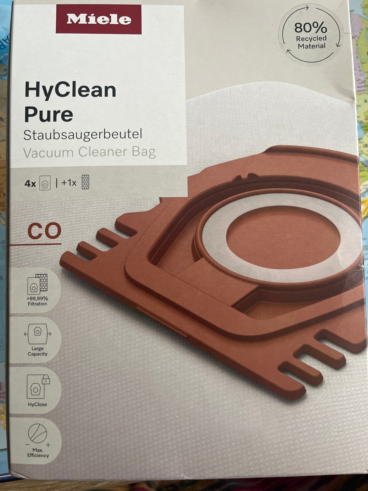 Miele HyClean Pure stofzuigerzakken (4+1 stuks), Stofzak, Inclusief accessoires, Nieuw, Ophalen of Verzenden