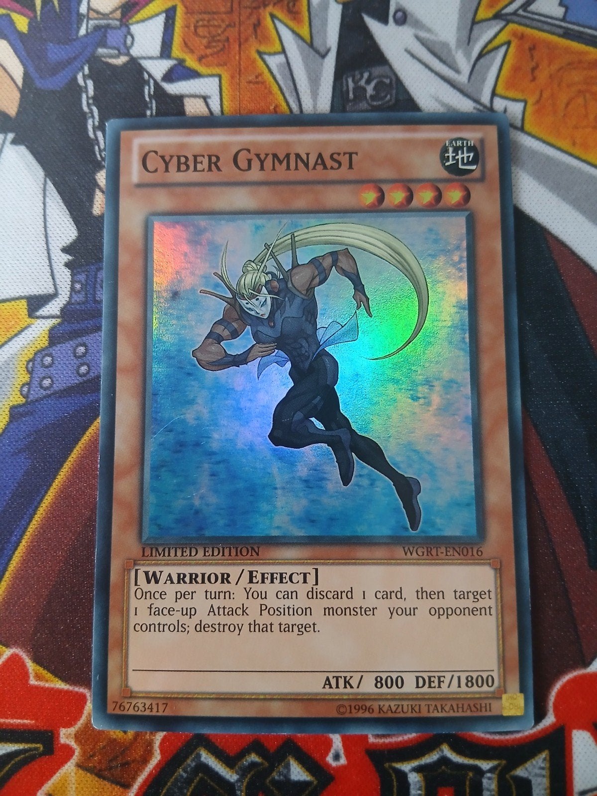 Cyber Gymnast - Super Rare WGRT - Yu-Gi-Oh, Hobby en Vrije tijd, Verzamelkaartspellen | Yu-gi-Oh!, Ophalen of Verzenden, Zo goed als nieuw