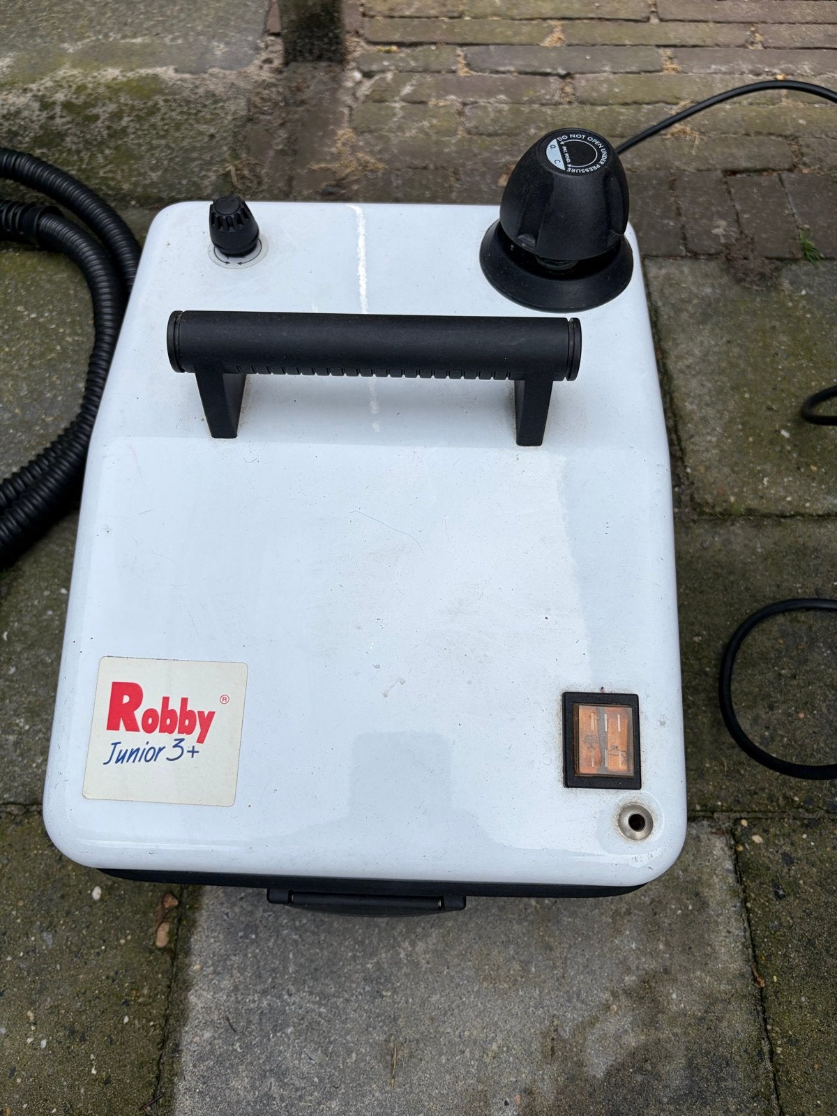 Robby Junior 3+ Stoomreiniger met accessoires, Gebruikt, Ophalen of Verzenden, Stoomreiniger, Overige merken