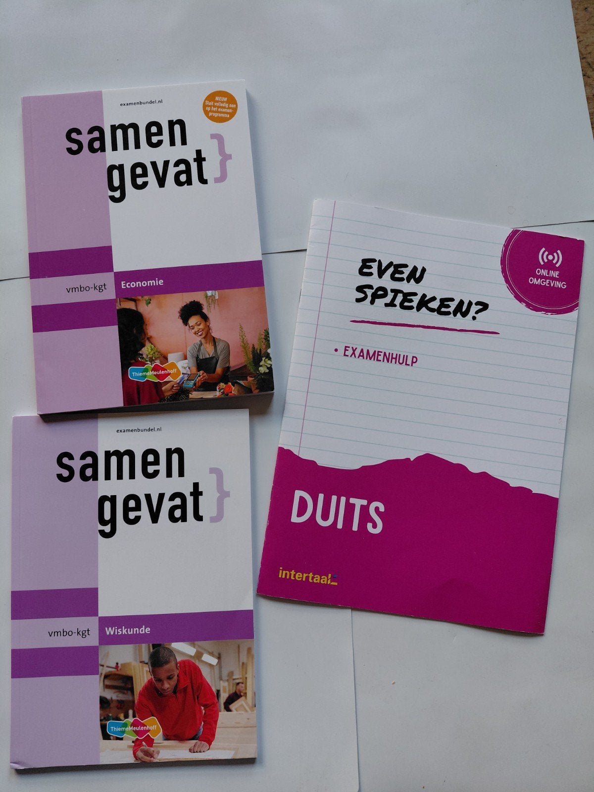 Examenhulp Duits  Economie  Wiskundee, VMBO, Economie, Nieuw, Ophalen of Verzenden