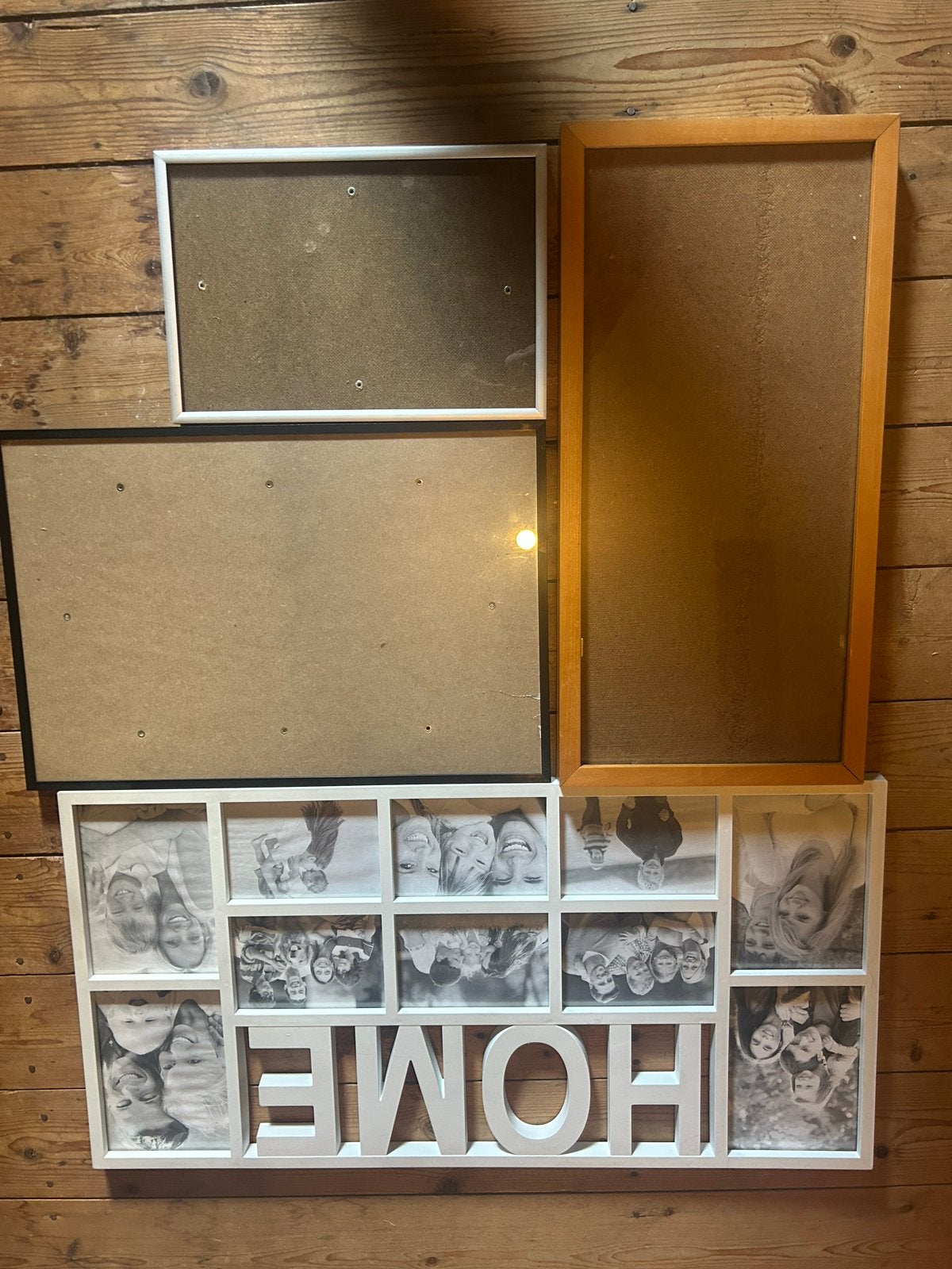 Diverse fotolijsten en collage lijst - Gebruikt, Ophalen, Gebruikt, Fotolijst, Met afbeelding