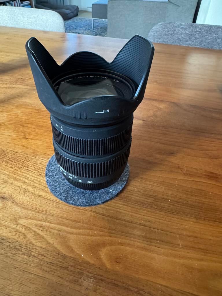 Sigma DC 18-200mm VR 1:3.5-6.3 Nikon F - Autofocus defect, Audio, Tv en Foto, Fotografie | Lenzen en Objectieven, Gebruikt, Telelens