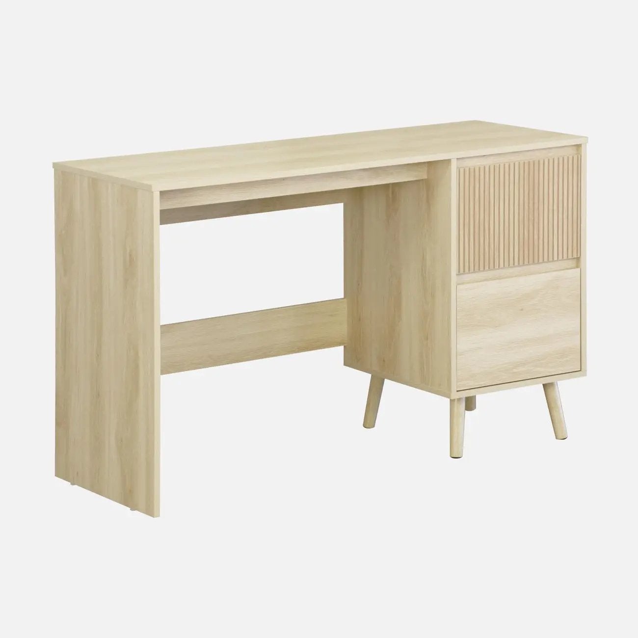 Scandinavisch design bureau nieuw in doos (kleine beschadigi, Ophalen, Overige typen, Scandinavisch, Met lades