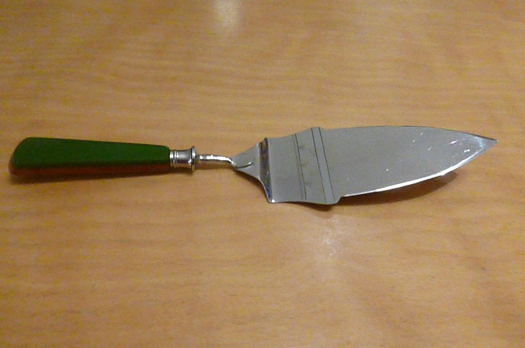 vintage taartschep (metaal/bakeliet), Ophalen of Verzenden, Overige typen