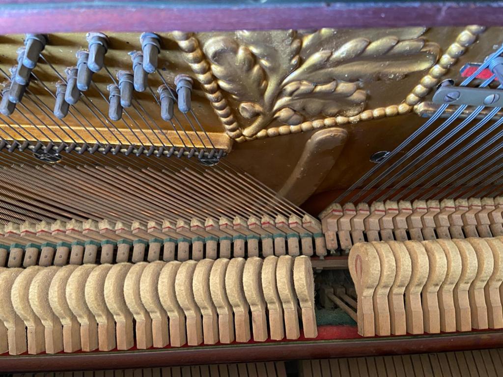 Klassieke piano - Goed onderhouden, Ophalen, Gebruikt, Bruin, Piano