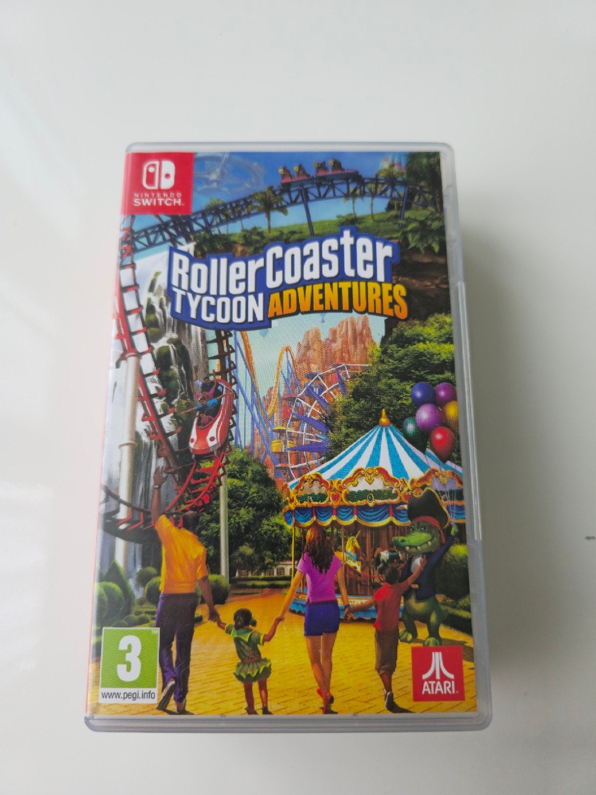 RollerCoaster Tycoon Adventures - Nintendo Switch, Spelcomputers en Games, 1 speler, Ophalen of Verzenden, Zo goed als nieuw, Vanaf 3 jaar