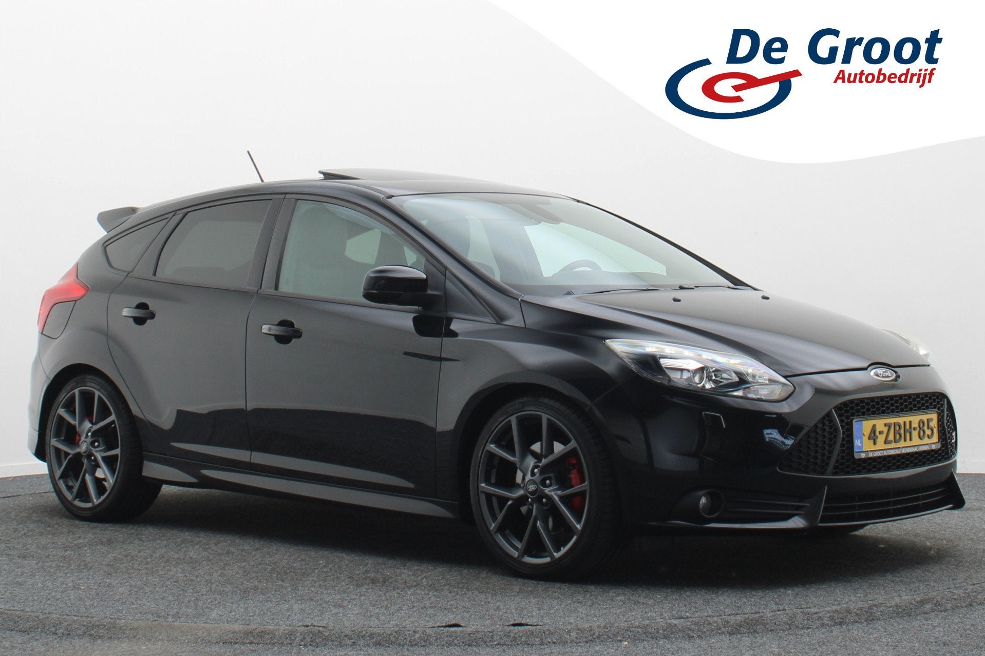 Ford Focus 2.0 EcoBoost ST-3 Recaro, Schuif-/Kanteldak, Came, Euro 5, Gebruikt, Zwart, 4 cilinders
