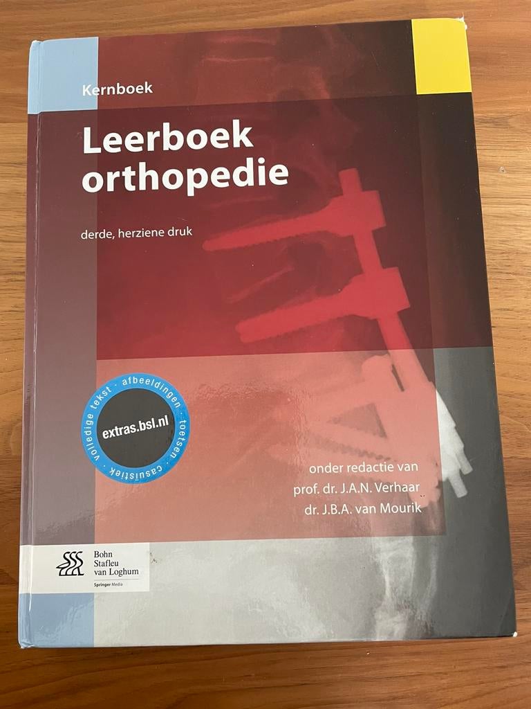 Leerboek orthopedie, Boeken, Ophalen, Zo goed als nieuw