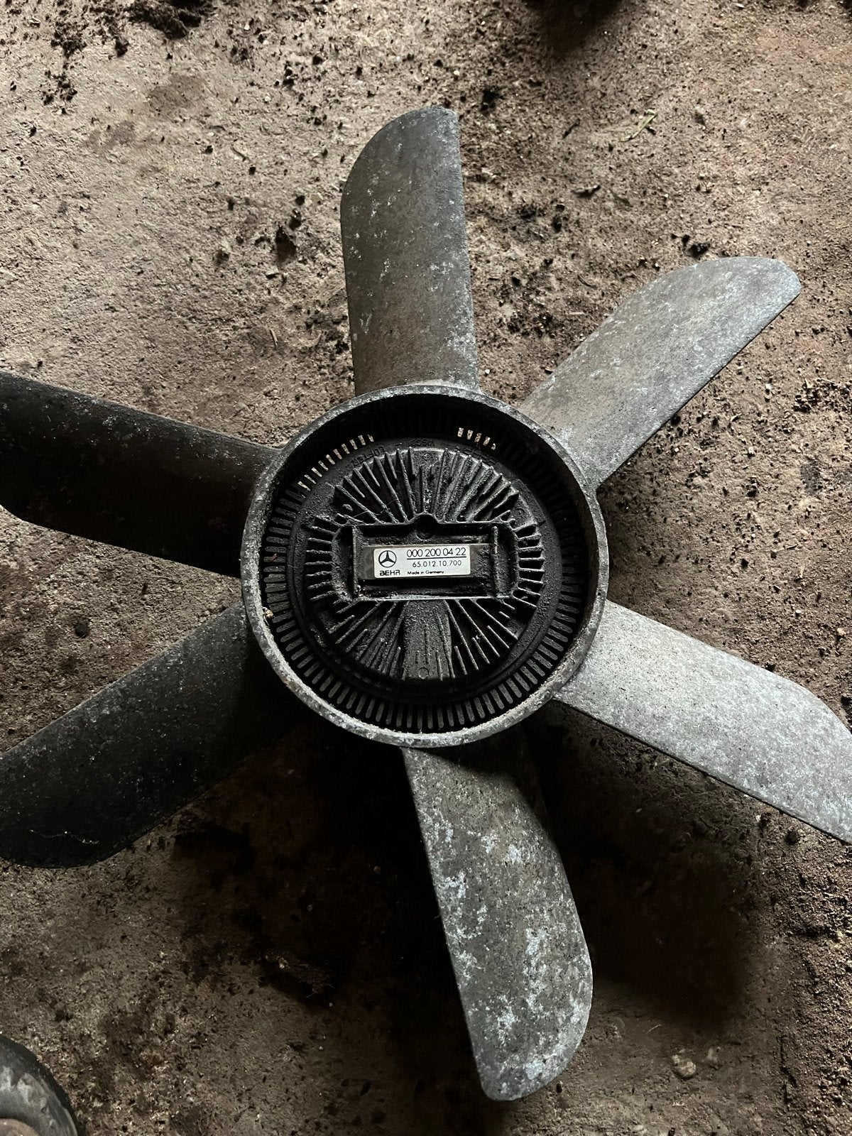 Koelventilator met visco koppeling voor Mercedes-Benz W460, Auto-onderdelen, Ophalen of Verzenden, Gebruikt, Mercedes-Benz