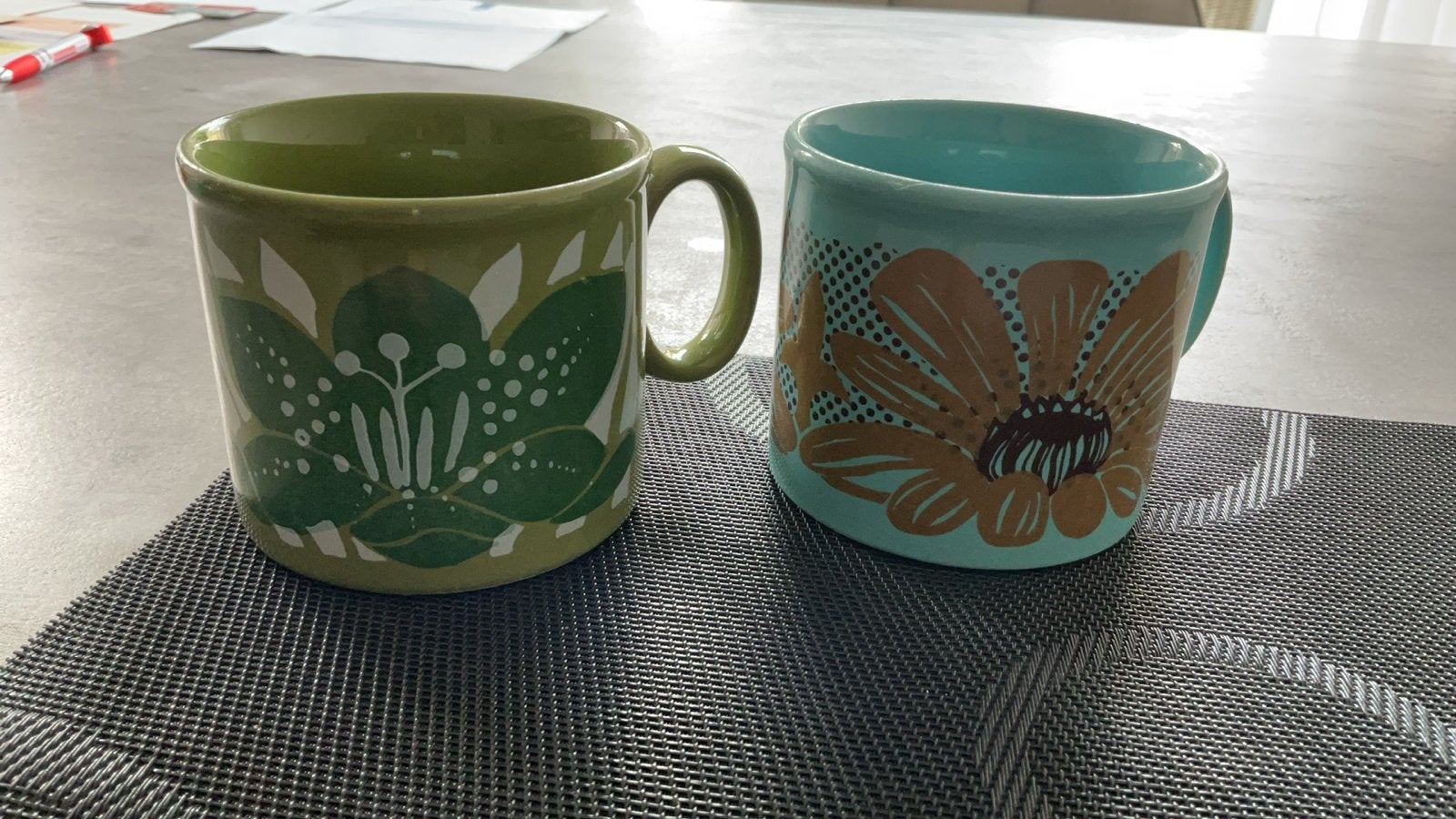 Set van 2 Staffordshire Ironstone mokken - Made in England, Ophalen of Verzenden