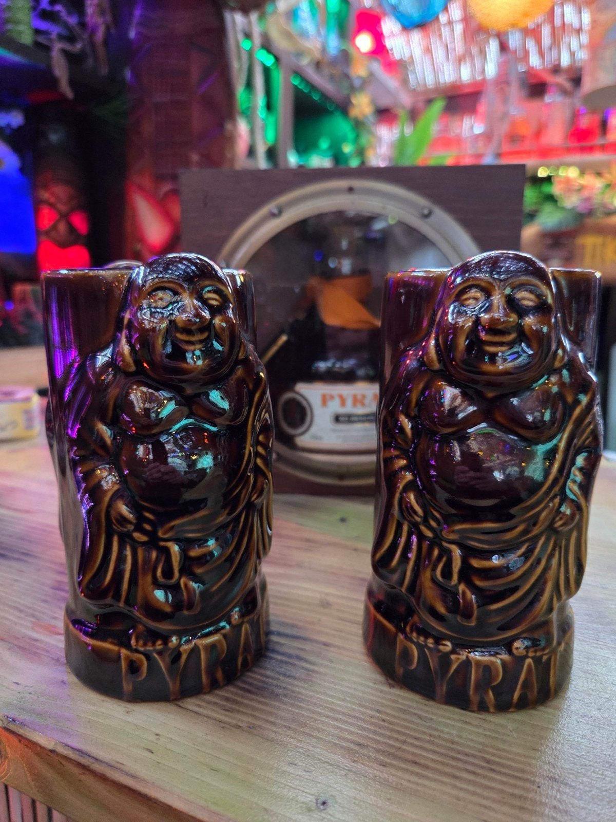 Pyrat Rum Tiki Mugs, Ophalen of Verzenden, Nieuw, Overige typen
