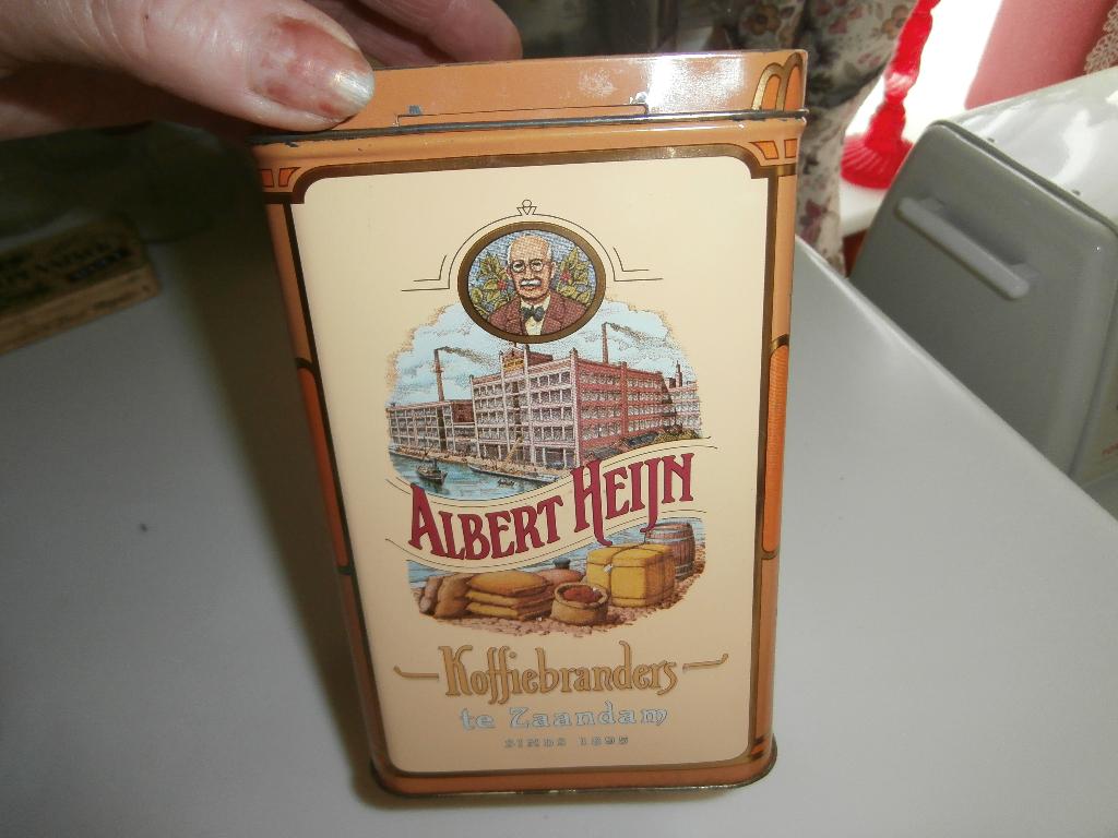 Blik A-H Koffiebranders, Ophalen of Verzenden, Zo goed als nieuw, Overige