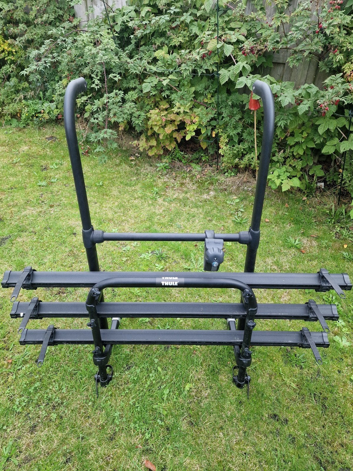Thule Fietsendrager Camper voor 3 fietsen - Z.g.a.n., Auto diversen, Ophalen, 3 fietsen of meer, Zo goed als nieuw, Elektrische fiets