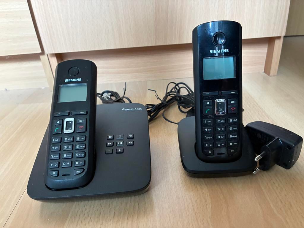 Siemens Gigaset A585 draadloze telefoon, Ophalen of Verzenden, Zo goed als nieuw, 1 handset