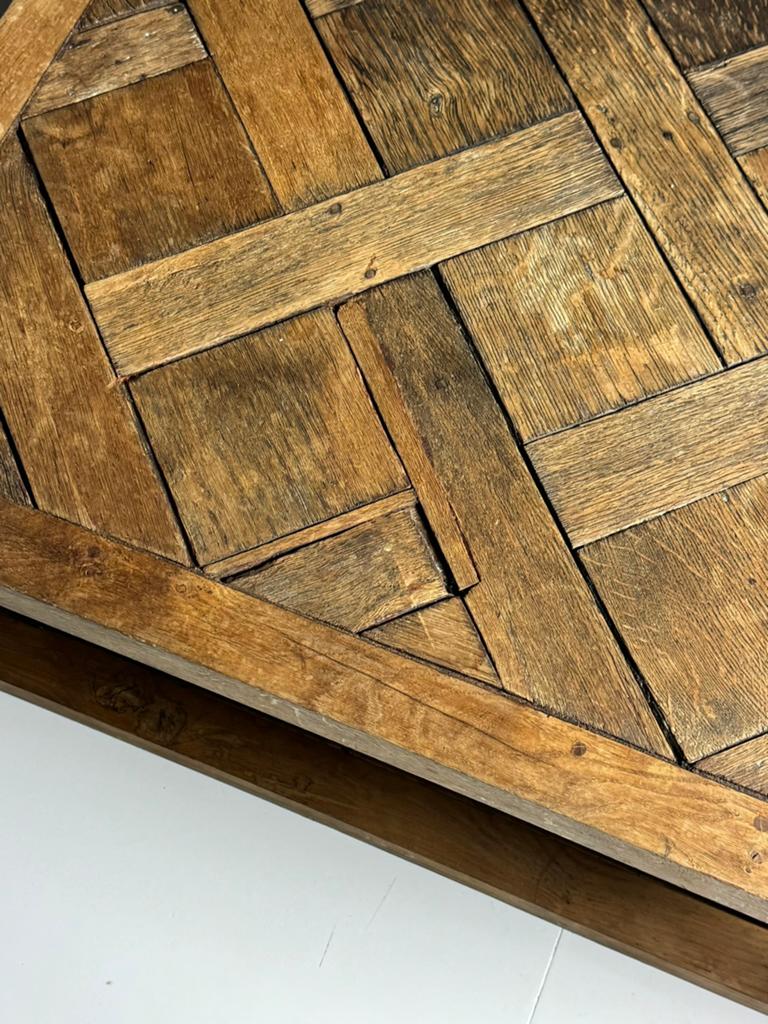 Salontafel vierkant versailles eiken, Antiek en Kunst, Antiek | Meubels | Tafels, Ophalen