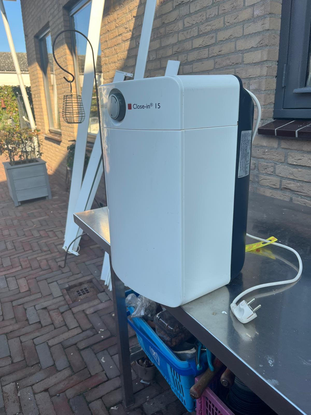 Daalderop close-in boiler 15 liter, Ophalen, Gebruikt, Boiler, Minder dan 20 liter