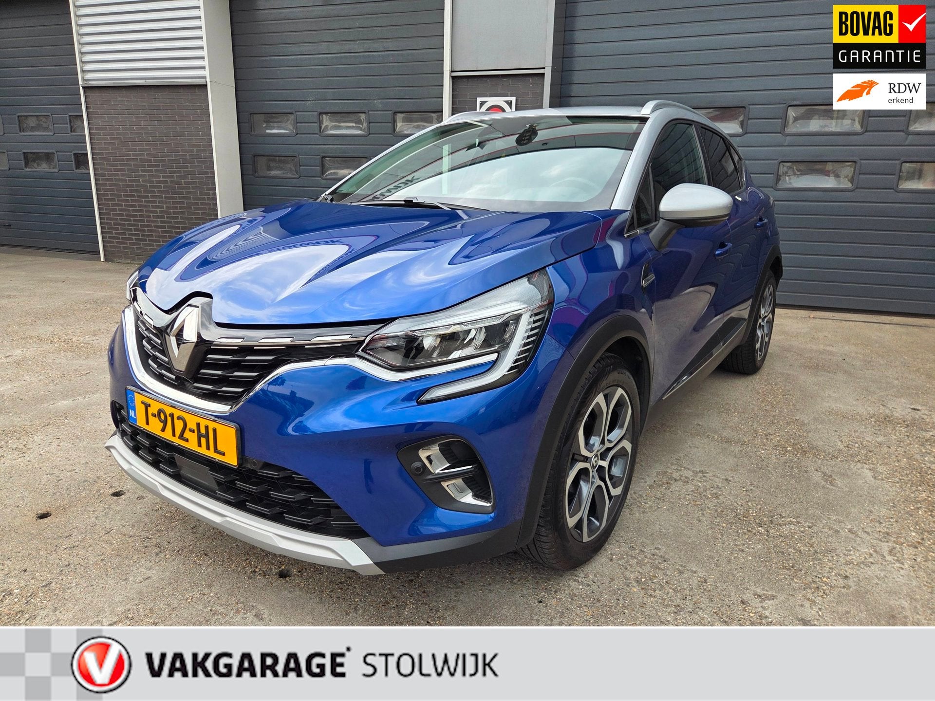 Renault Captur 1.3 mild hybrid 140 SL Rive Gauche AUR camera, Auto's, Voorwielaandrijving, Gebruikt, 4 cilinders, Blauw