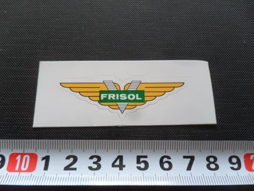 sticker 120 logo FRISOL *, Ophalen, Zo goed als nieuw