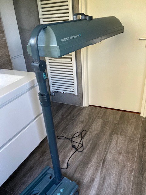 Originele Philips HB 811/A zonnehemel, Ophalen, Gebruikt, Zonnebank enkelzijdig, Minder dan 10 lampen