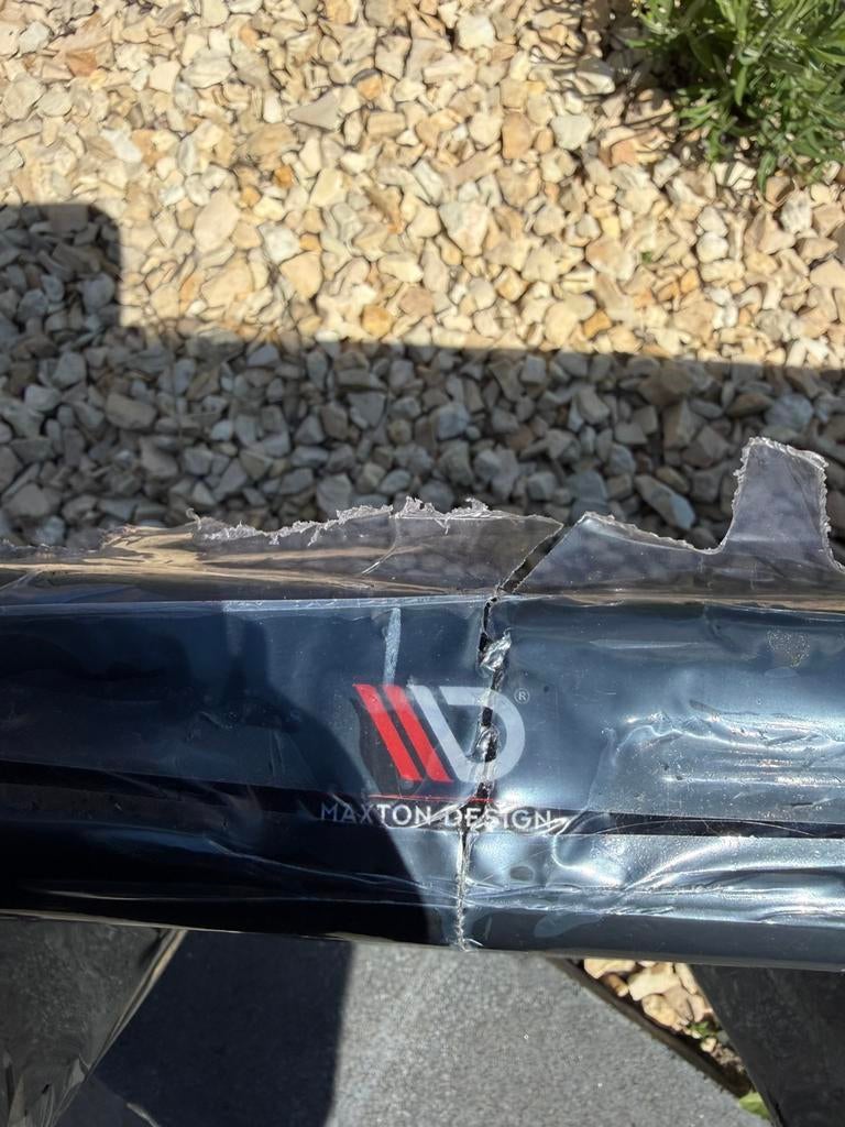 Nieuwe Maxton Design diffuser Audi A4 B9 S-Line + factuur, Auto-onderdelen, Uitlaatsystemen, Ophalen, Nieuw, Audi