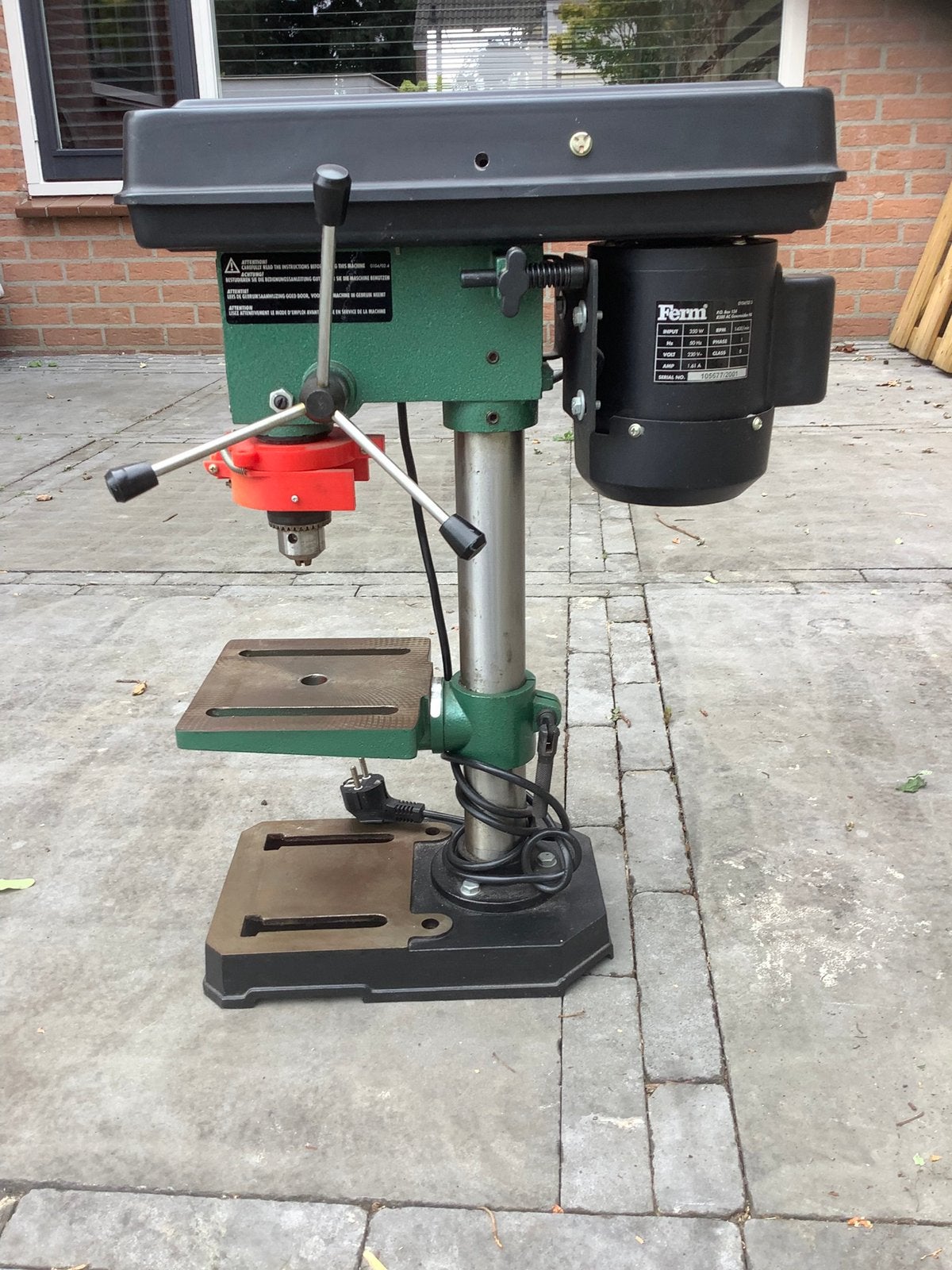FERM FTB-13 kolomboormachine/tafelboormachine, Ophalen, Zo goed als nieuw, Kolomboormachine