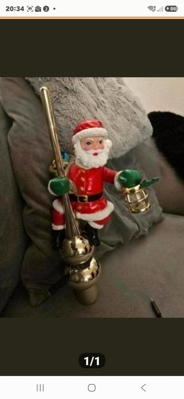Oude kerstman piek... (Zonder oplader), Diversen, Kerst, Ophalen