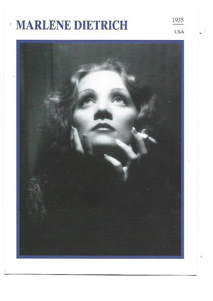 Marlene Dietrich, Verzamelen, Verzenden, 1980 tot heden, Ongelopen, Sterren en Beroemdheden