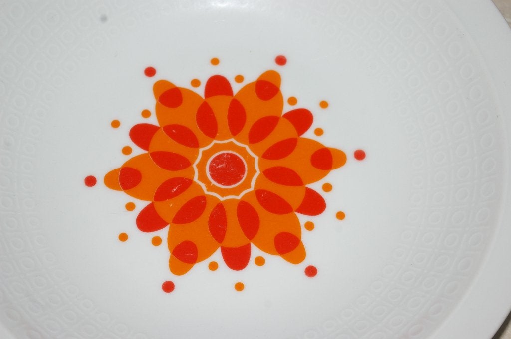 Retro servies meer dan 50 jaar oud., Ophalen of Verzenden, Aardewerk, Overige stijlen, Overige typen