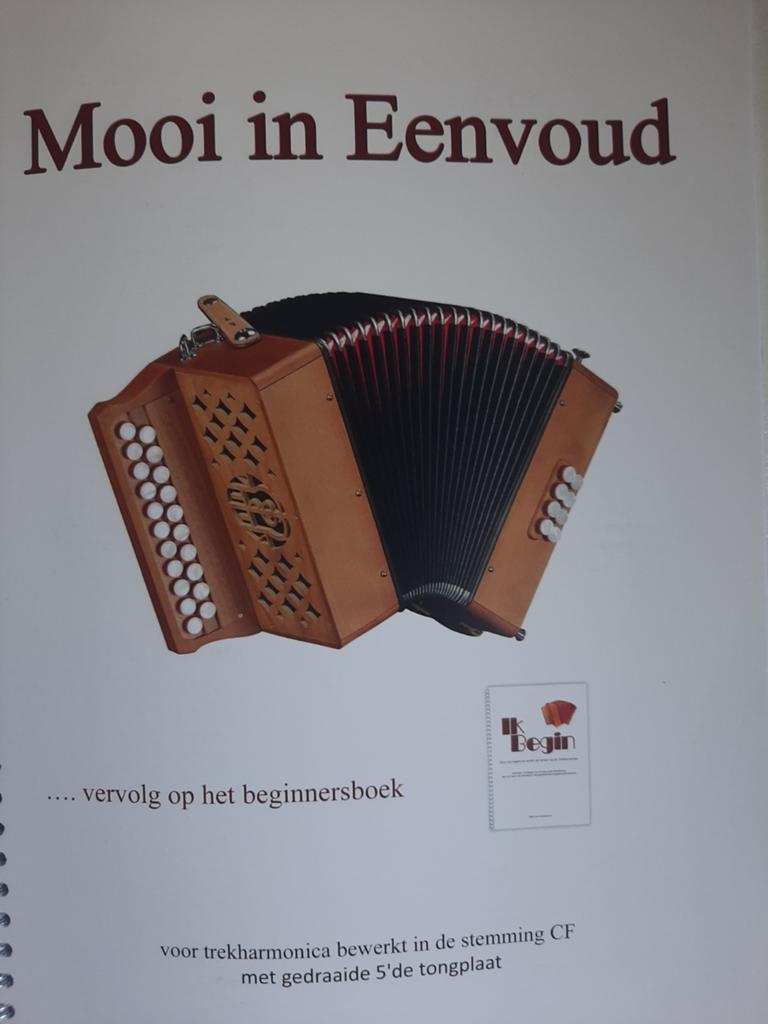 Trekzak boek mooi in eenvoud nieuw CF, Ophalen of Verzenden, Nieuw, Knopaccordeon, Overige merken