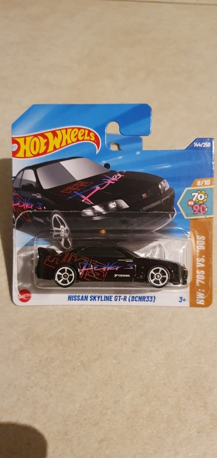 Hot Wheels Nissan Skyline GT-R (BCNR33) 144/250, Ophalen of Verzenden, Nieuw, Auto
