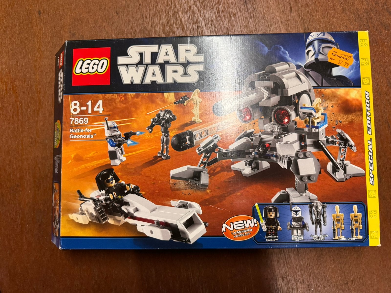 Lego Star Wars #7869 Battle Of Geonosis, Star Wars, Verzenden, Lego, Zo goed als nieuw