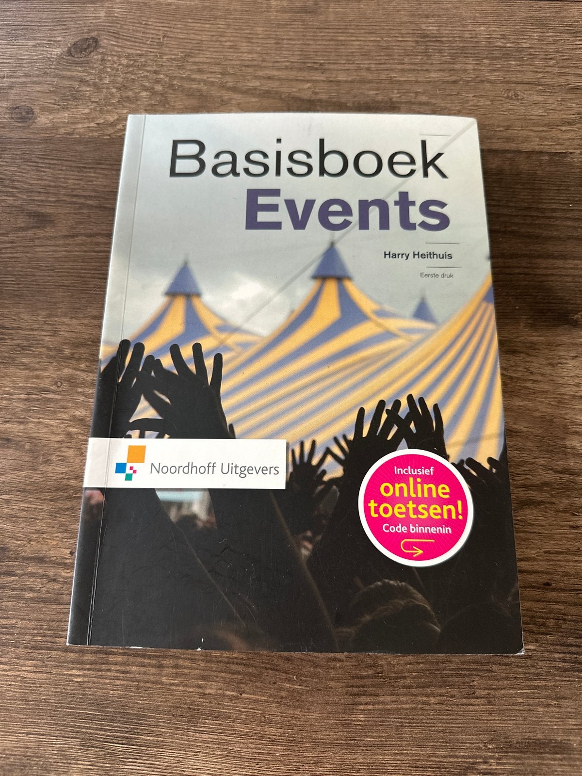 Basisboek Events - Harry Heithuis (Eerste druk), Boeken, Ophalen of Verzenden, Gamma, Zo goed als nieuw, HBO