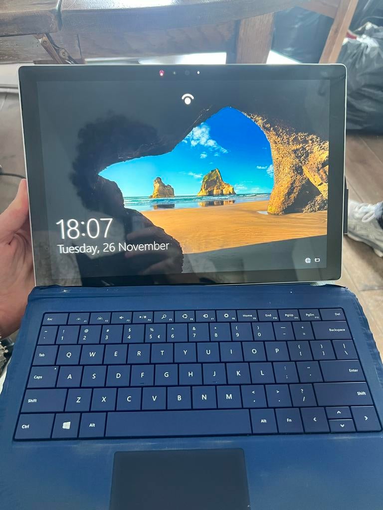 Microsoft Surface Pro 4 (i7, 16GB RAM) incl. toetsenbord, Computers en Software, Windows Tablets, 12 inch, Ophalen of Verzenden