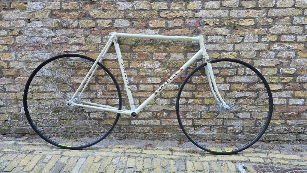 RIH / Gazelle Baanfiets /  Campagnolo Record wielen/naven, Fietsen en Brommers, Fietsonderdelen, Gebruikt, Ophalen of Verzenden