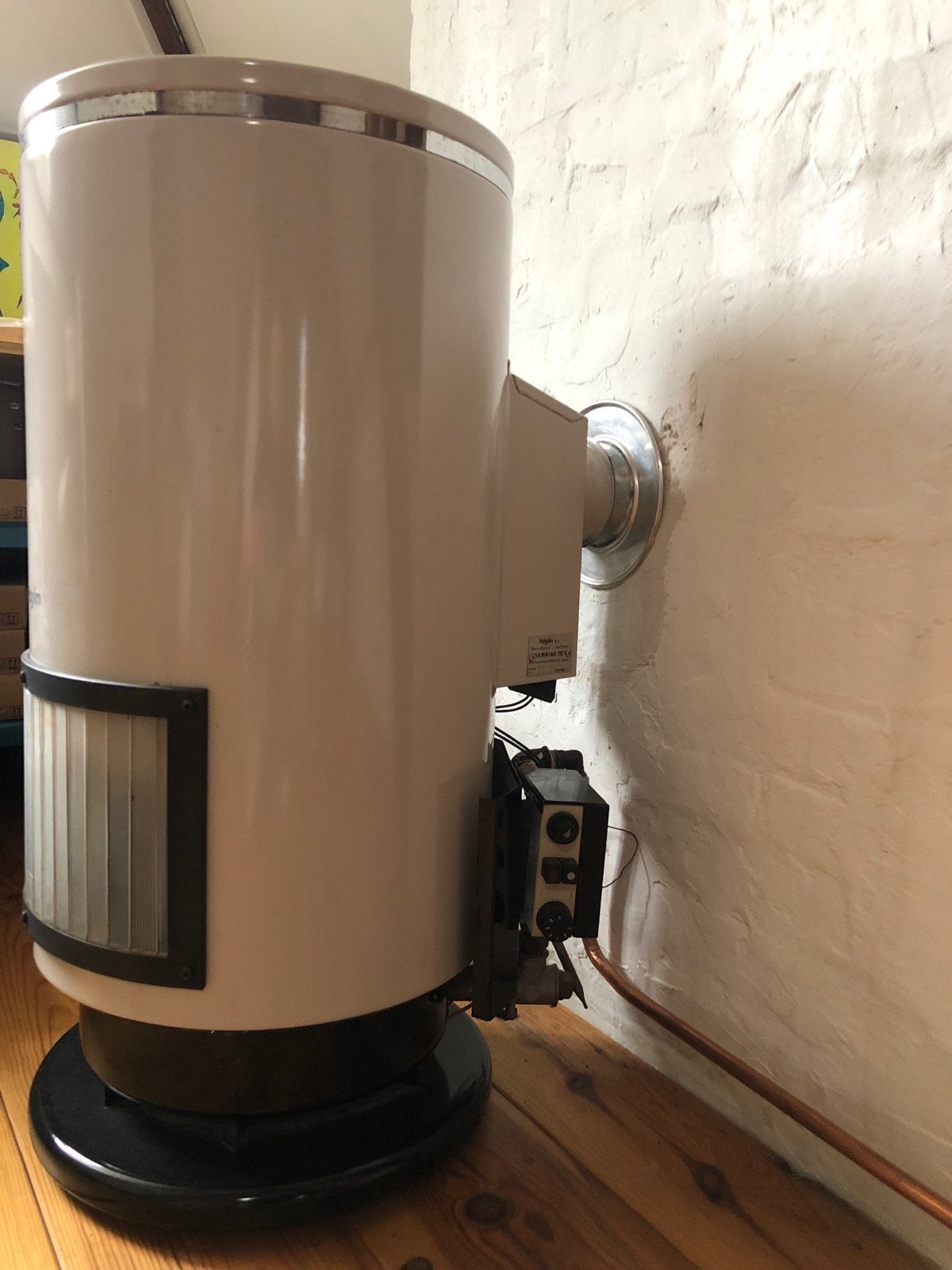 Pelgrim Bambino 70 T Gaskachel - Goede Staat, Huis en Inrichting, Ophalen, Gebruikt, Gas, Vrijstaand