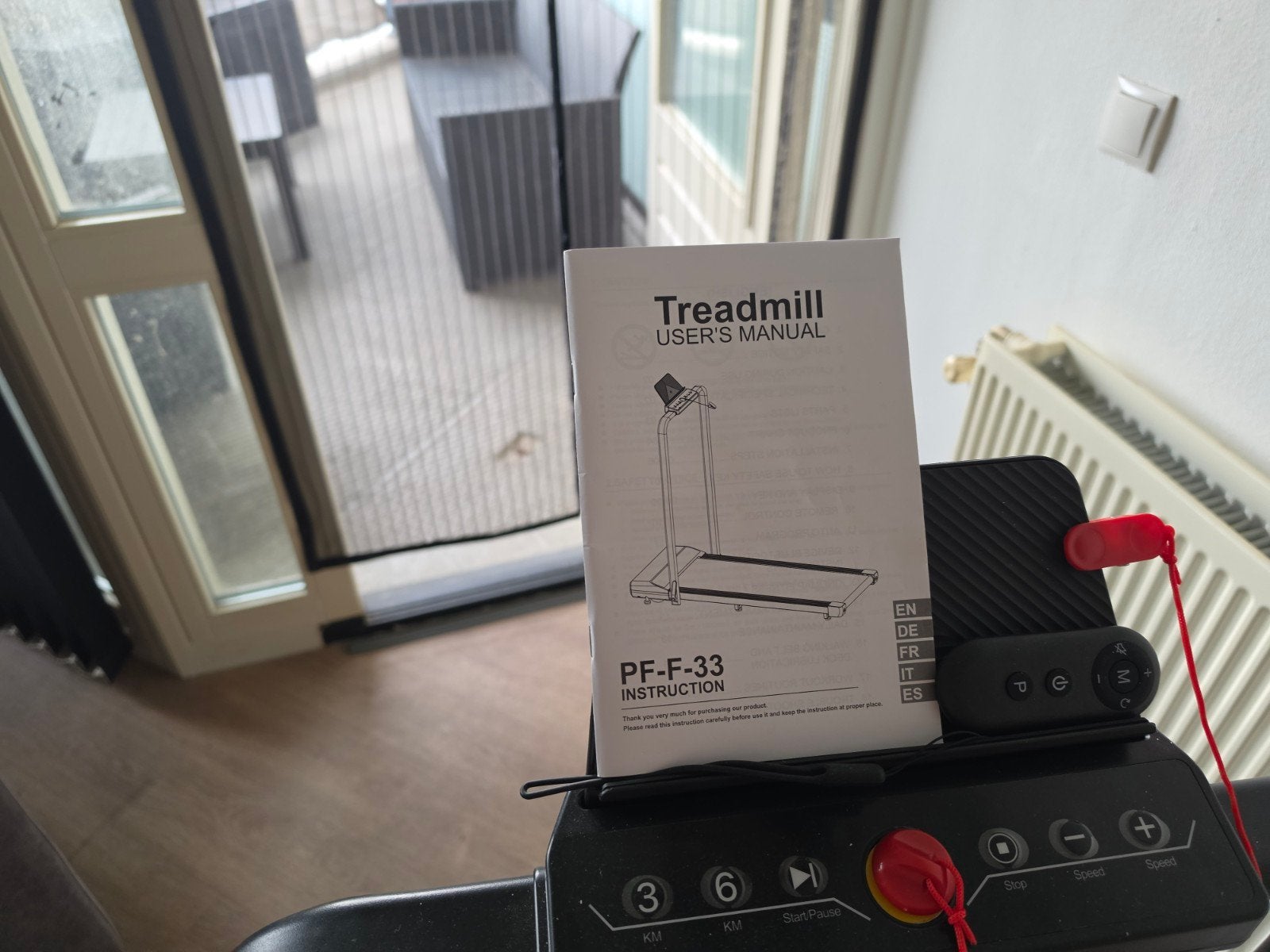 Opvouwbare Loopband - Ideaal voor Thuisgebruik, Ophalen, Gebruikt, Metaal, Loopband