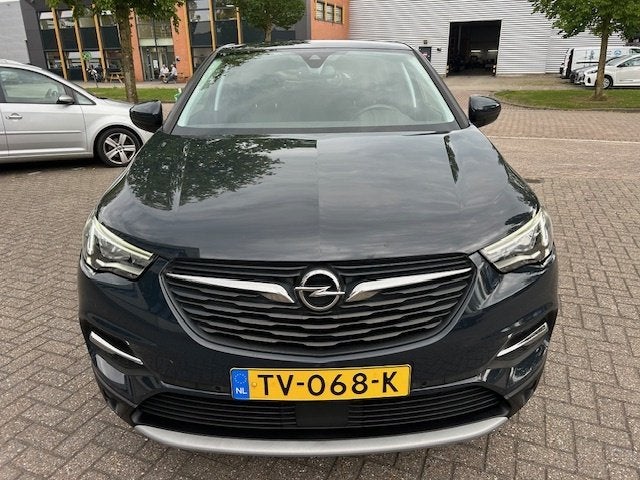 Opel Grandland X 1.2 Turbo Innovation CARPLAY NAV CRUISE NAP, Auto's, Voorwielaandrijving, Dealer onderhouden, Stof, Gebruikt