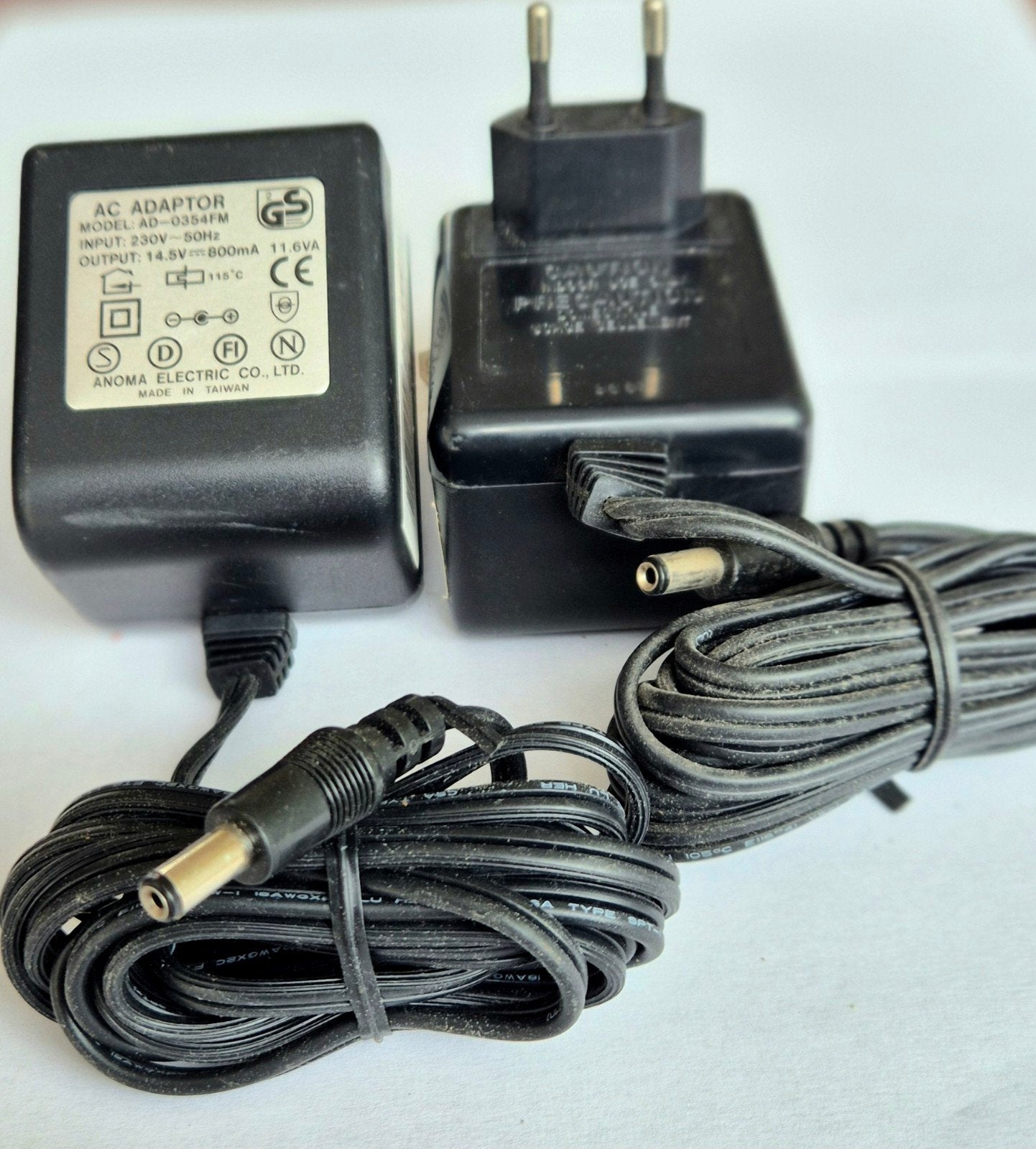 AC Adapter Anoma Electric AD-0354FM 14.5V 800mA, Ophalen of Verzenden, Nieuw