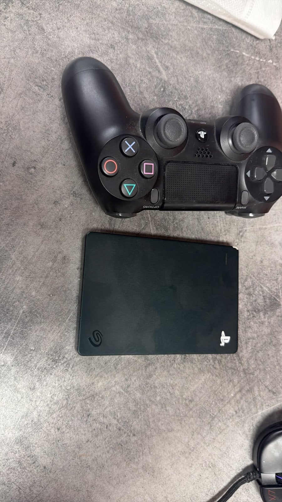 PS4 500GB met 1TB externe opslag en 2 HDMI kabels, Ophalen, Met 1 controller, Original, Met harde schijf