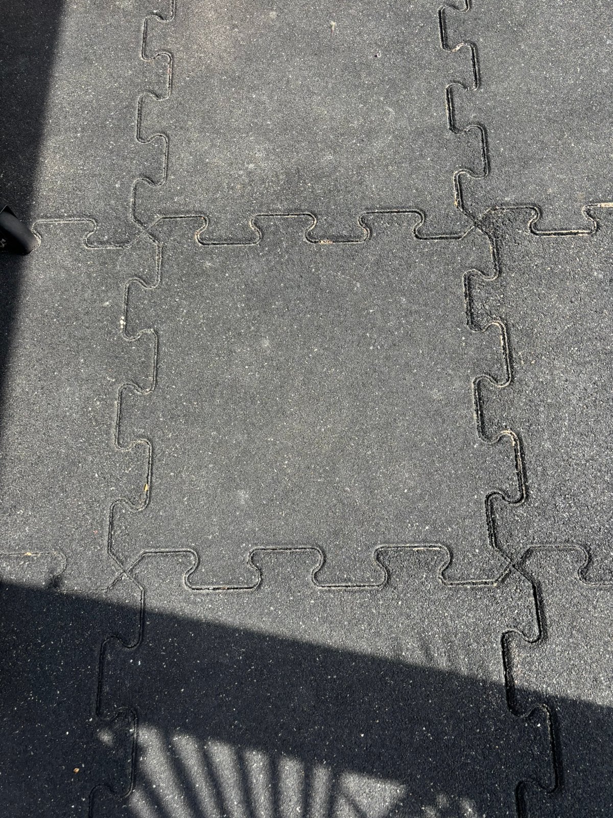 Rubbere tegels tuin, Ophalen, Gebruikt, Rubber, Terrastegels